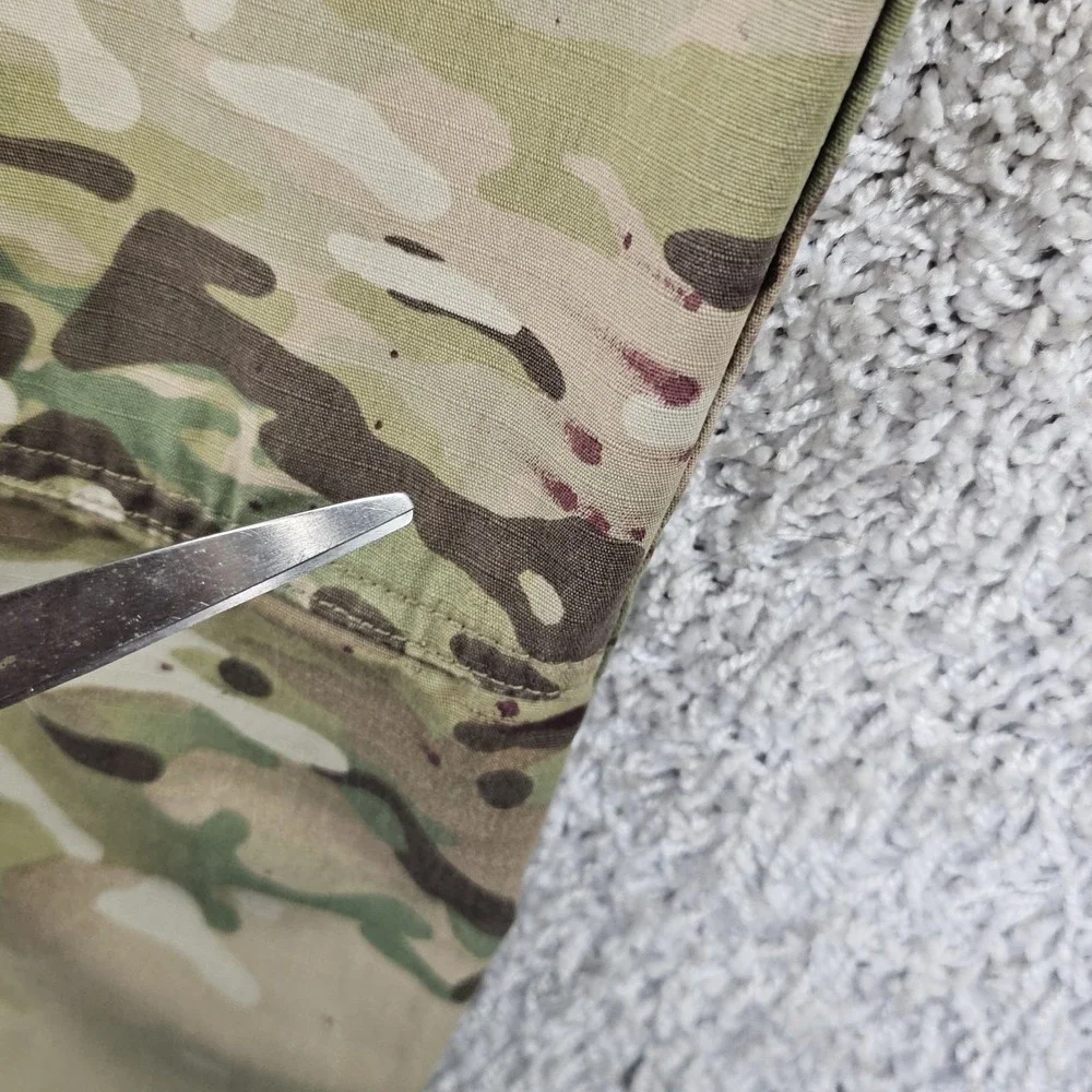 5.11 Tactical Mens Relaxed Fit TDU Cargo Pants 34x27.5 MultiCam Camo Double Knee